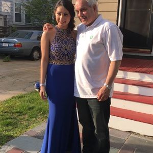 Two Piece Prom Dress